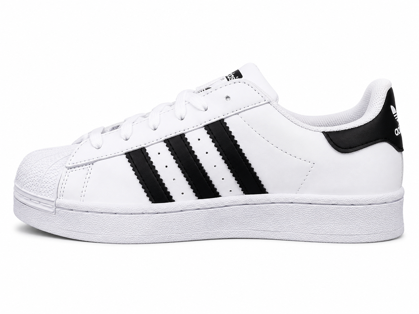 Classic White & Black Superstar Sneaker - Image 2